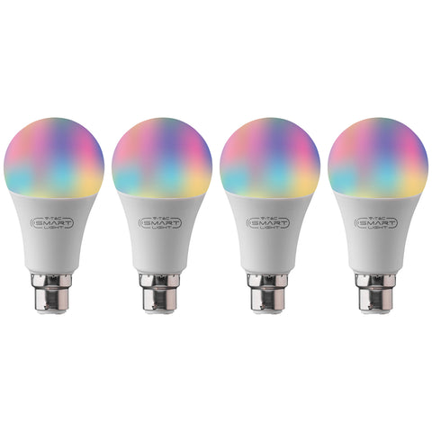 Image of V-TAC LED Smart Bulbs B22 4pk