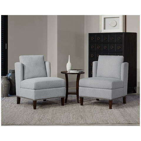 Image of Thomasville Fabric Accent Chair & Accent Table Set, 3pc