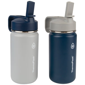 Thermoflask Kids Stainless Steel Insulated Bottle, 2 pack