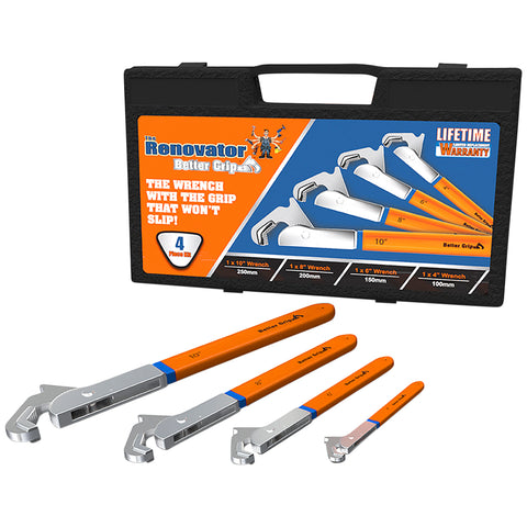 Image of Renovator Better Grip 4 Piece Wrench Set