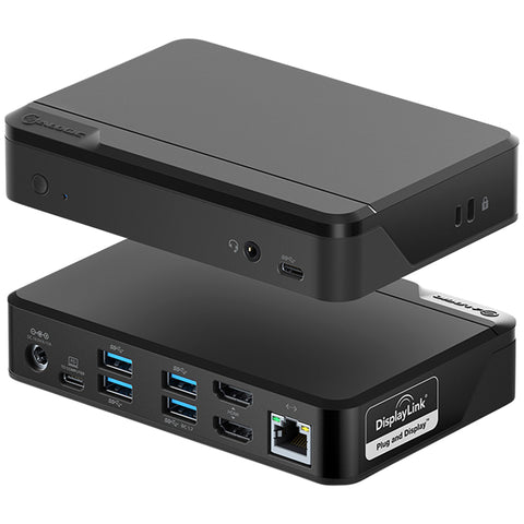 Image of Alogic Universal Twin HD Pro USB-C Docking Station DUTHDPR