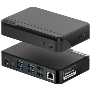 Alogic Universal Twin HD Pro USB-C Docking Station DUTHDPR