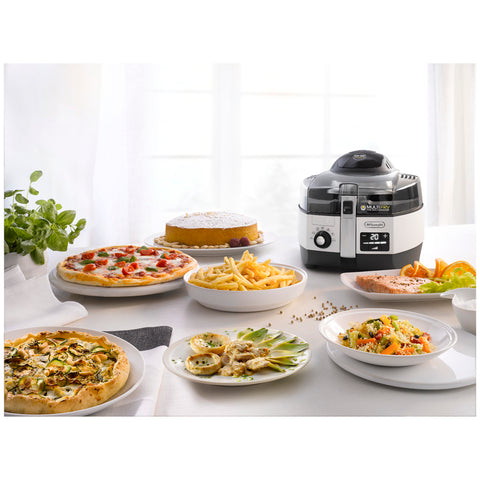 Image of DeLonghi Extra Chef Multicuisine Multicooker, Low Oil Fryer, 7 Functions, 1.5kg, Non-stick & No Scratch, FH1394