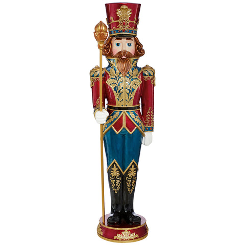 Image of Lighted Grand Nutcracker with Music, 183cm