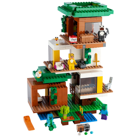 Image of LEGO Minecraft The Modern Treehouse 21174
