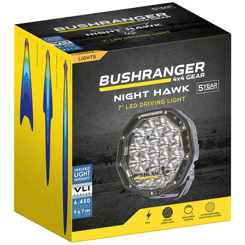 Image of Bushranger Night Hawk VLI Series 7 inch Driving Light