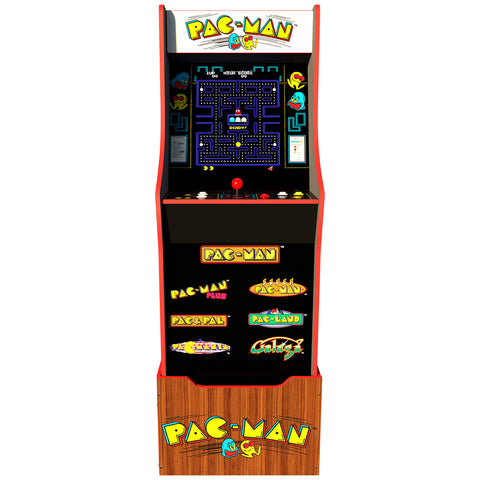 Image of Arcade1Up Pac-Man 40th Anniversary Arcade Machine, 7 in 1, 7984