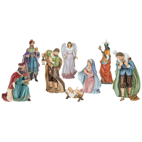Image of Outdoor Nativity Set, 9 Piece