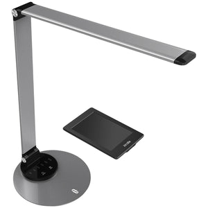 TaoTronics Dimmable LED Desk Lamp with USB Charging Port