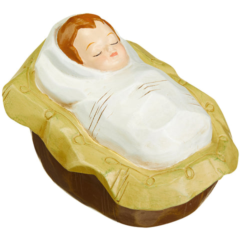 Image of Baby Nativity Scene, Handcrafted, 12 Pieces