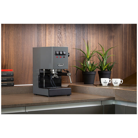 Image of Gaggia Classic Pro Manual Coffee Machine Grey