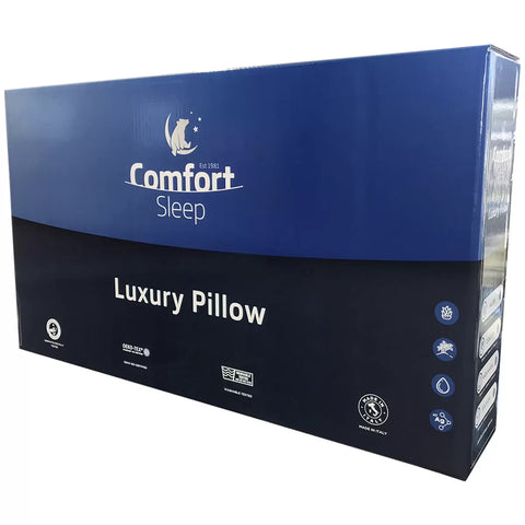 Image of Comfort Sleep Luxury Aloe Comfort Memory Foam Firm Pillow