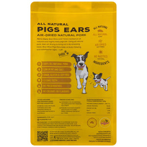 Bow Wow Dried Pig Ears 2 x 15 pieces
