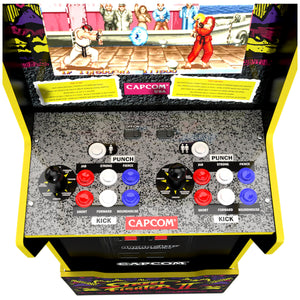 Arcade1Up Capcom Legacy Street Fighter Arcade with Stool