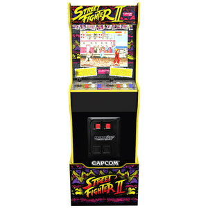 Arcade1Up Capcom Legacy Street Fighter Arcade with Stool