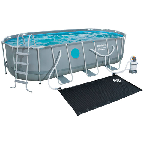 Image of Bestway Swim Vista Oval Pool Set, 5.49 x 2.74 x 1.22 m