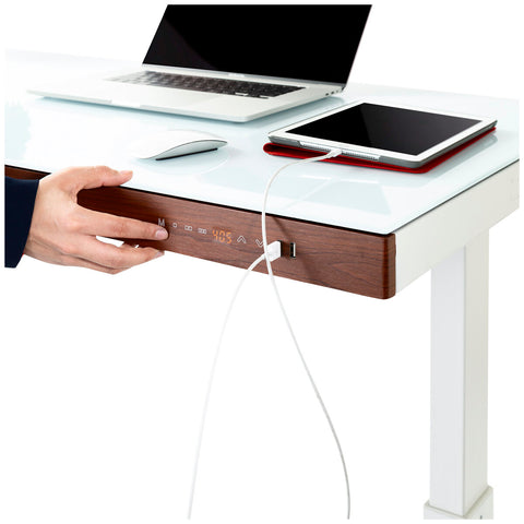 Image of Seville Classics airLIFT Electric Height-Adjustable Standing Desk