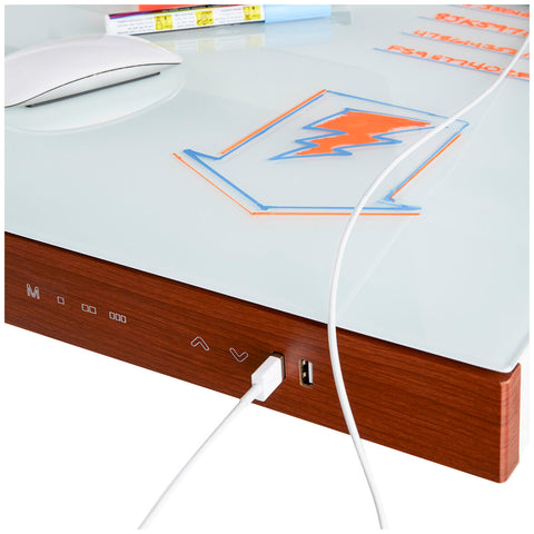 Image of Seville Classics airLIFT Electric Height-Adjustable Standing Desk