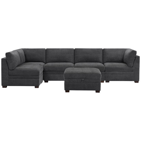 Image of Thomasville Tisdale Modular Sectional 6 Pieces