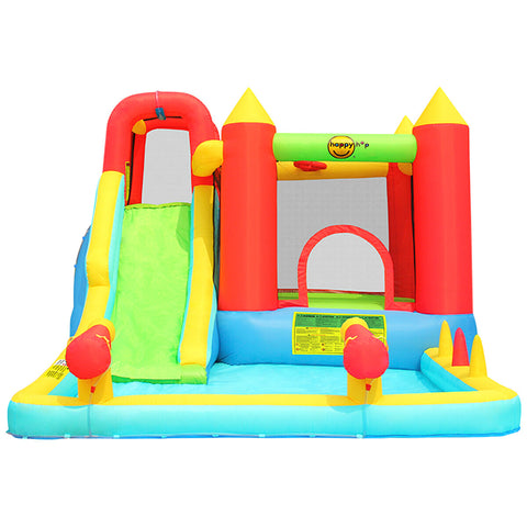 Image of Happy Hop Jump and Splash Double Blaster Inflatable Play Centre