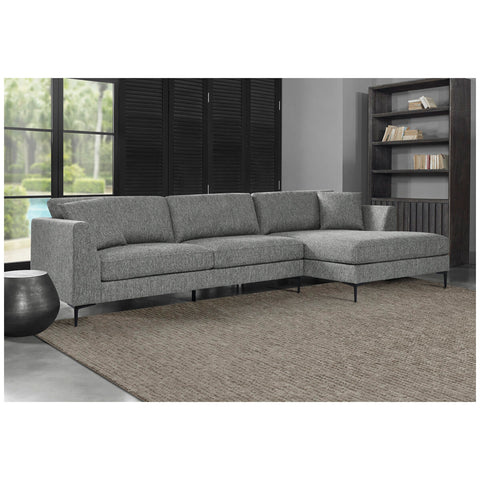 Image of Thomasville 2 Piece Grey Sectional Sofa