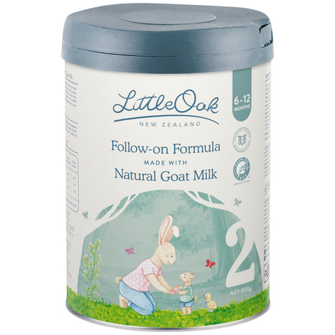 Image of LittleOak Natural Goat Milk Follow-On Formula Stage 2 6 x 800g