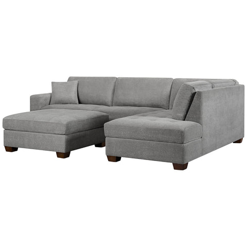 Image of Thomasville Sectional 2 Piece with Ottoman