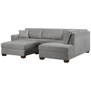 Thomasville Sectional 2 Piece with Ottoman