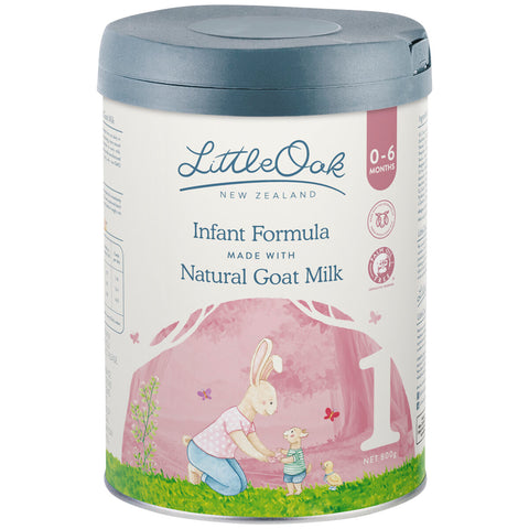 Image of LittleOak Natural Goat Milk Infant Formula Stage 1 6x800g