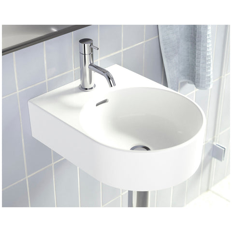 Image of Clark Wall Basin With Mixer Tap