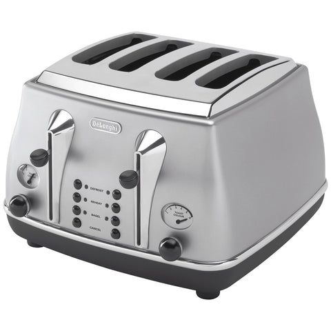 Image of Delonghi Icona Classic 4 Slice Toaster