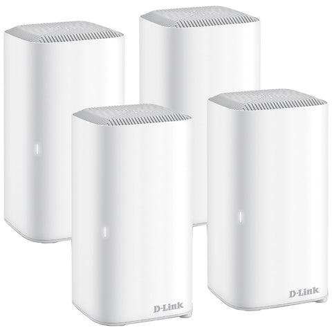 Image of D-Link AX1800 Dual Band Seamless Mesh Wi-Fi 6 System 4-Pack COVR-X1874