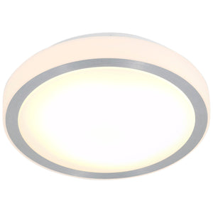 Artika Saturn 32.6 cm Flush Mount, Integrated LED with Variable White Technology and Premium Glass Diffuser
