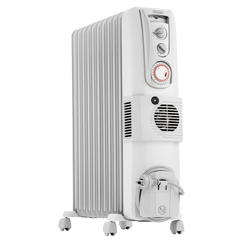 Image of Delonghi 2400W DL Oil Column Heater with Timer and Fan