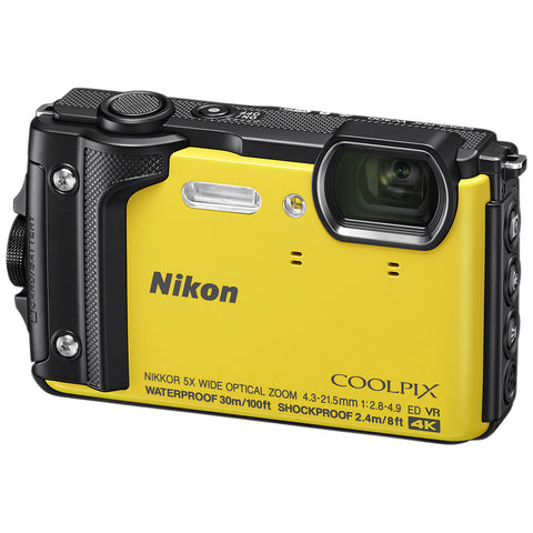Image of Nikon Coolpix W300 Digital Camera Yellow 851072