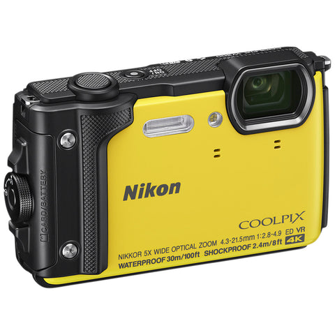 Image of Nikon Coolpix W300 Digital Camera Yellow 851072