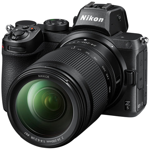 Image of Nikon Z5 Mirrorless Camera with 24-200mm f4-6.3 VR Lens VOK040YA