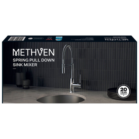 Image of Methven Spring Pull Down Mixer WELS 4 star/7.5L per minute