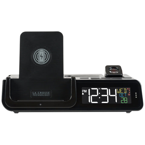 Image of La Crosse Technology Alarm Clock with Wireless Charging C75662-AU