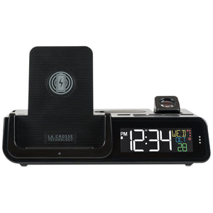 La Crosse Technology Alarm Clock with Wireless Charging C75662-AU