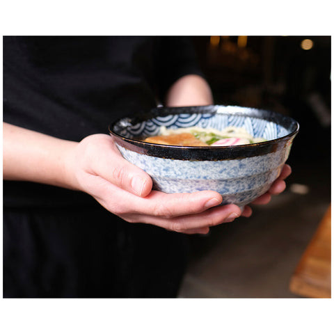 Image of Tokyo Bazaar Donburi Japanese Bowl Set, Ceramic, 11.5 x 11.5 x 5.75 cm, 290 ml, 6pc