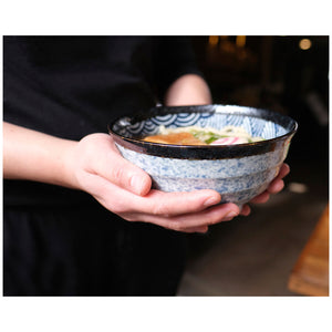 Tokyo Bazaar Donburi Japanese Bowl Set, Ceramic, 11.5 x 11.5 x 5.75 cm, 290 ml, 6pc