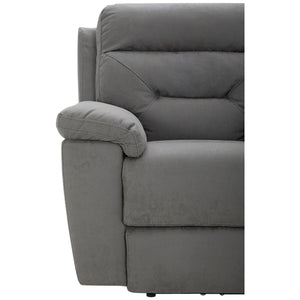 GilmanCreek Fabric Reclining Sofa with Power Headrests