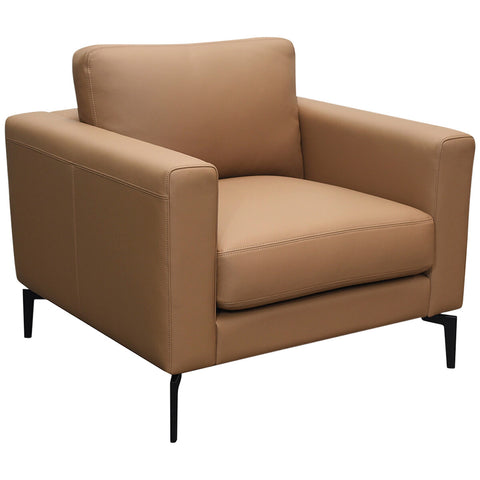 Image of Moran Toronto Leather Chair Premium Caramel