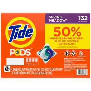 Tide Laundry Detergent Pods 132 Capsules