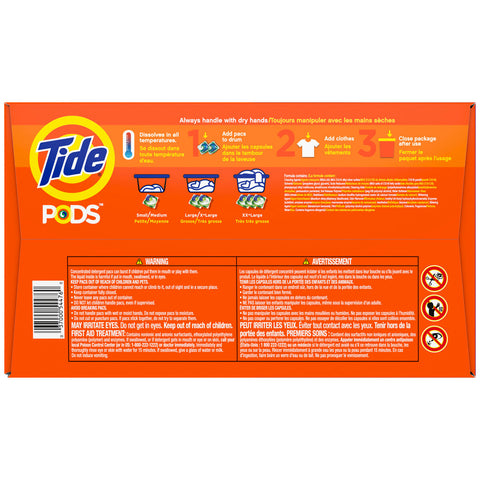 Image of Tide Laundry Detergent Pods 132 Capsules