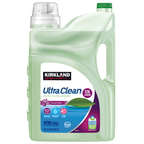 Image of Kirkland Signature Ultra Clean Premium Lavender Laundry Detergent 5.73L